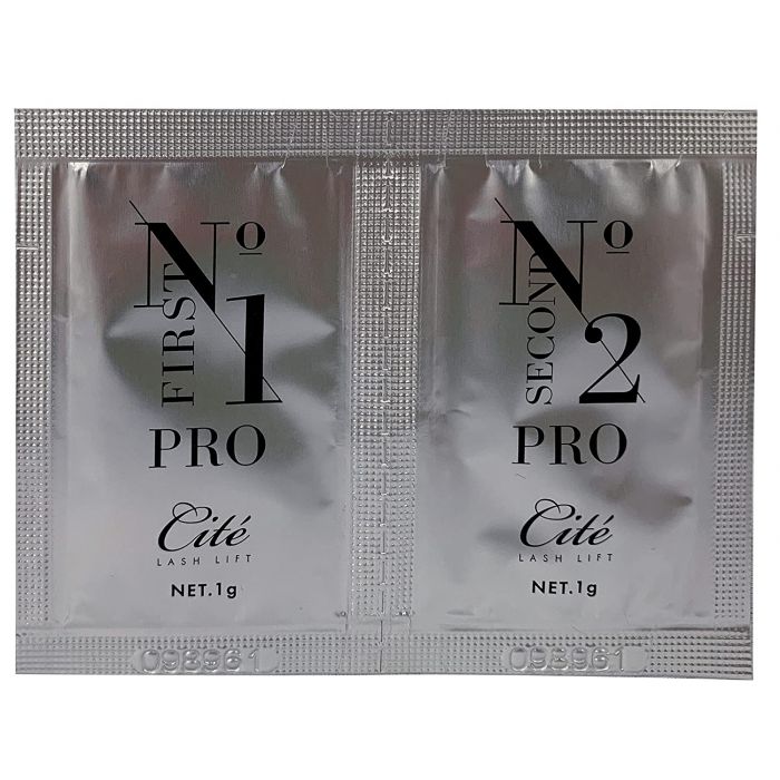 KERATIN LASH LIFT SET - FIRST & SECOND PRO (10 SACHET SETS)